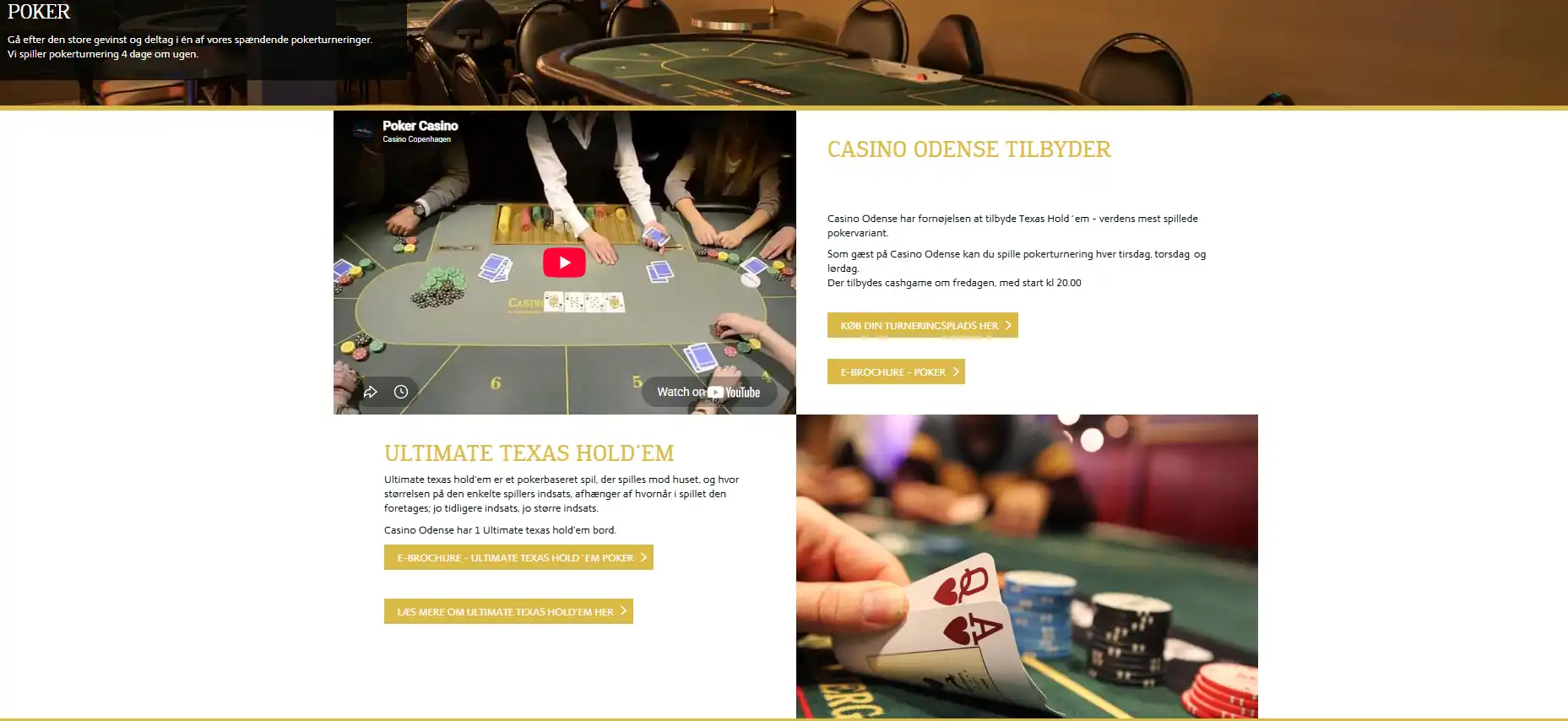 Casino Odenses officielle pokerside